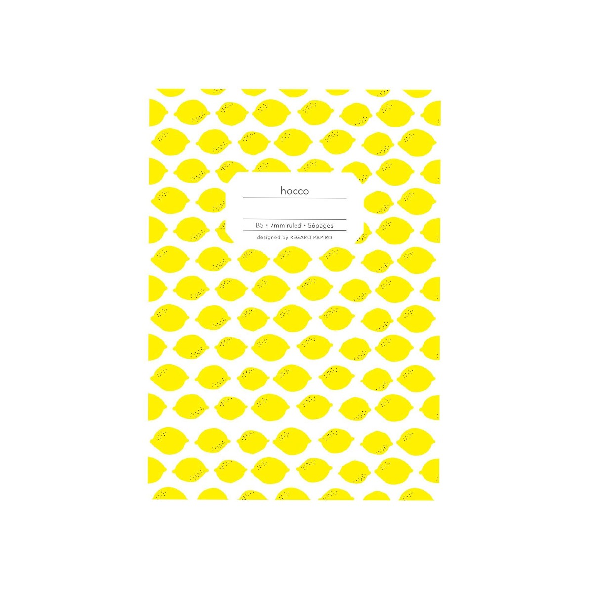 Σημειωματάριο hocco Semi-B5 Lemon