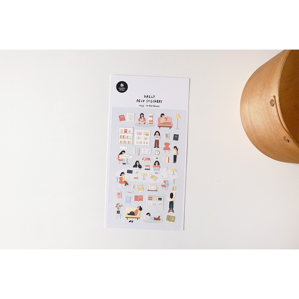 Suatelier Design Αυτοκόλλητα Daily Deco In the Library