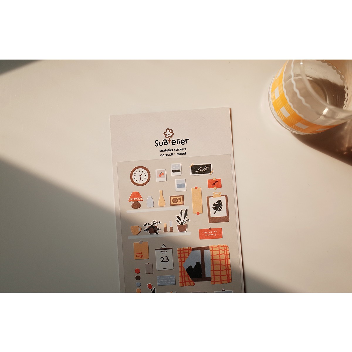 Suatelier Design Αυτοκόλλητα Daily Deco Mood