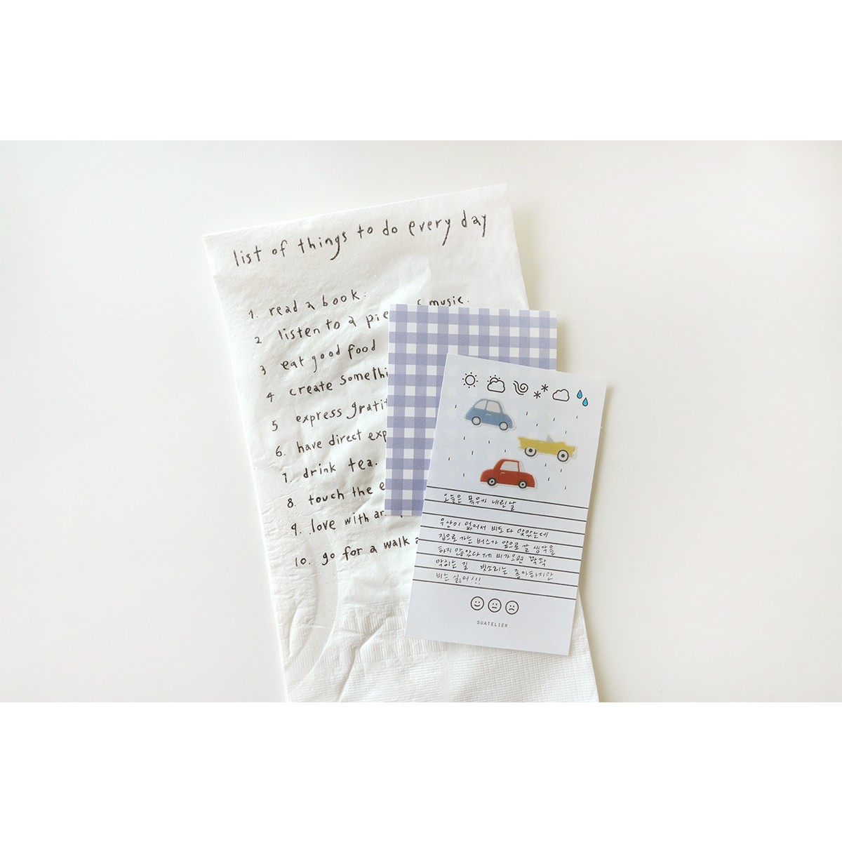 Suatelier Design Αυτοκόλλητα Daily Deco Slow Day