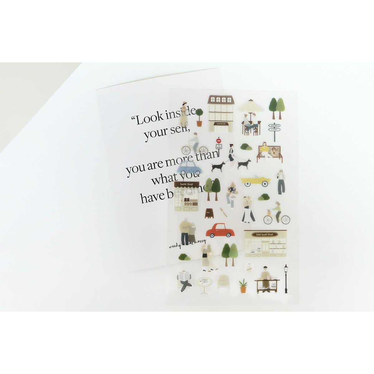 Suatelier Design Αυτοκόλλητα Daily Deco Slow Day