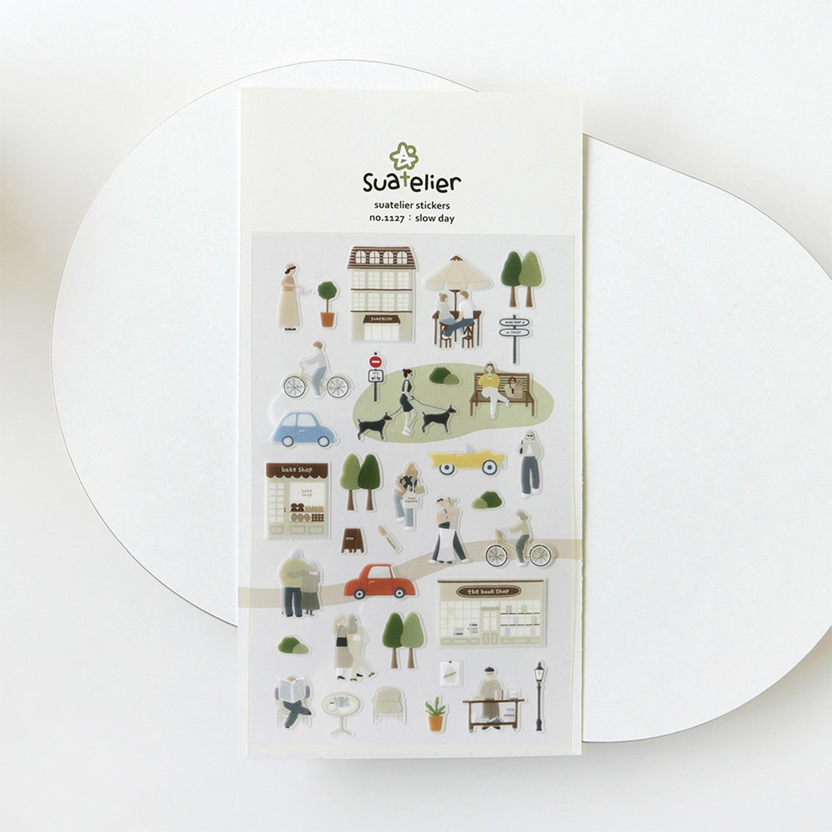 Suatelier Design Αυτοκόλλητα Daily Deco Slow Day