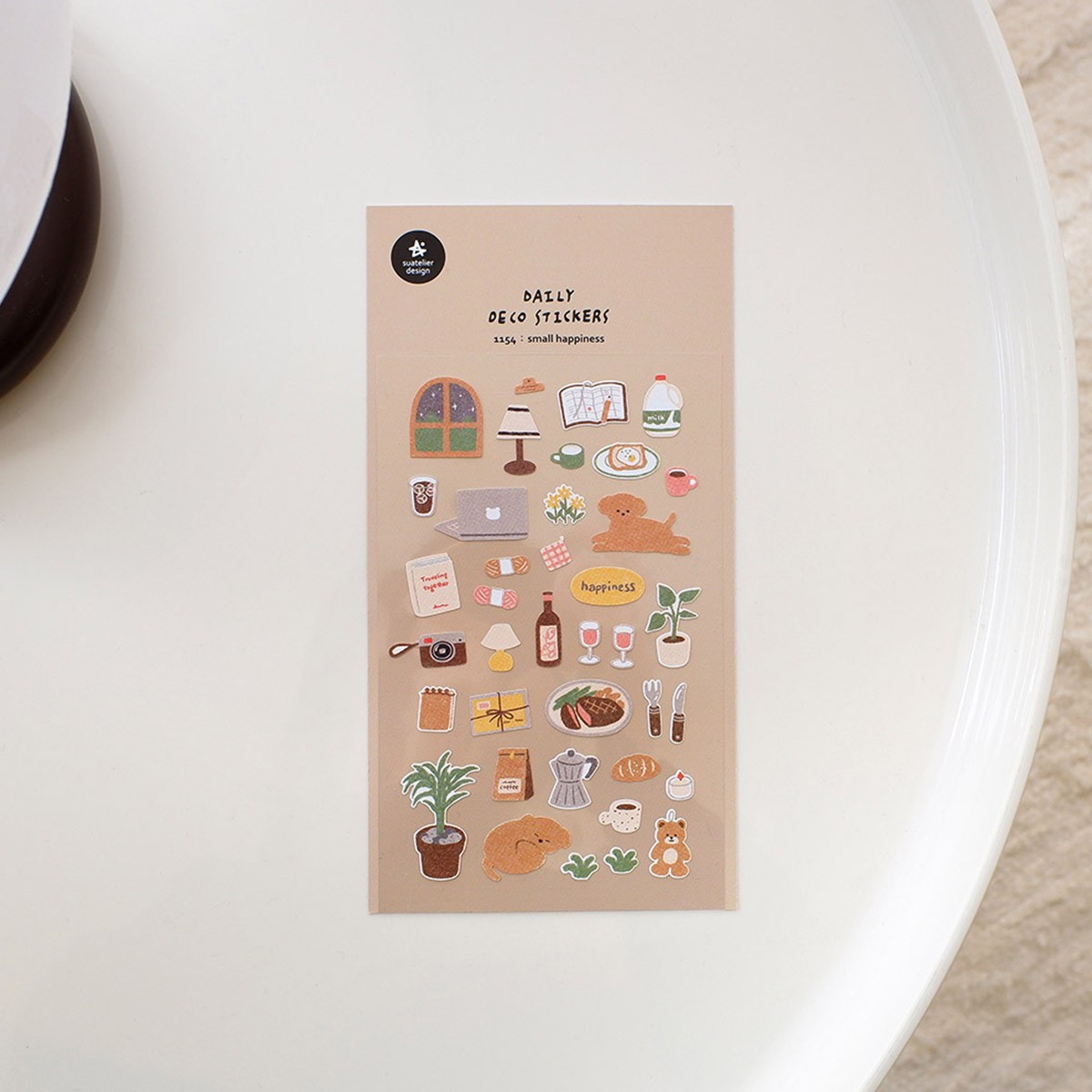 Suatelier Design Αυτοκόλλητα Daily Deco Small Happiness