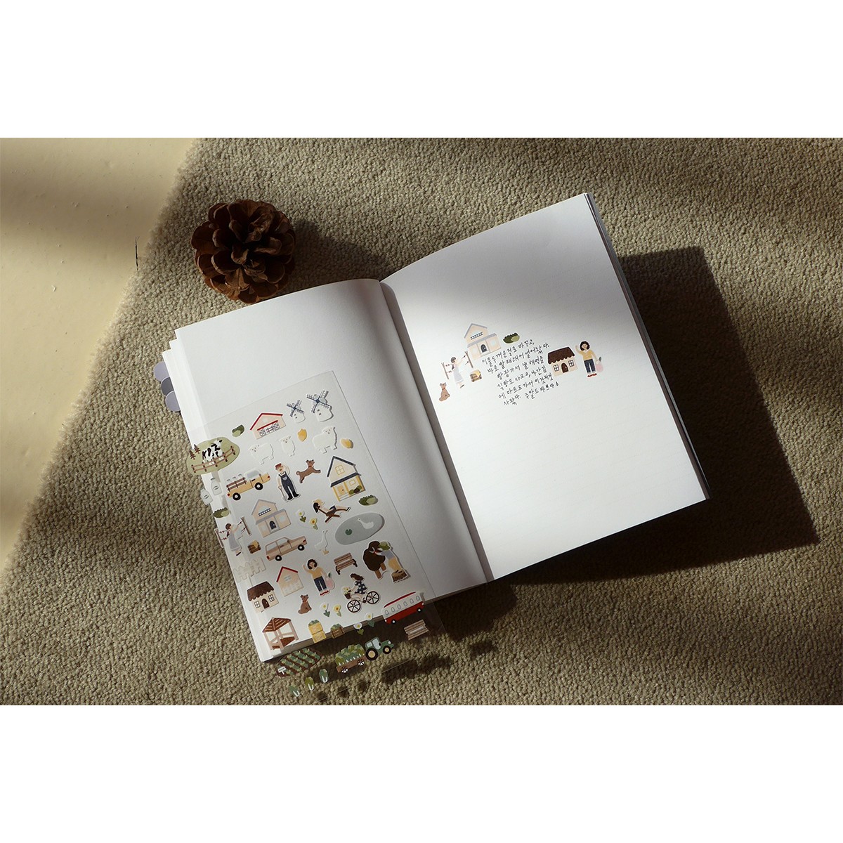 Suatelier Design Αυτοκόλλητα Daily Deco Village