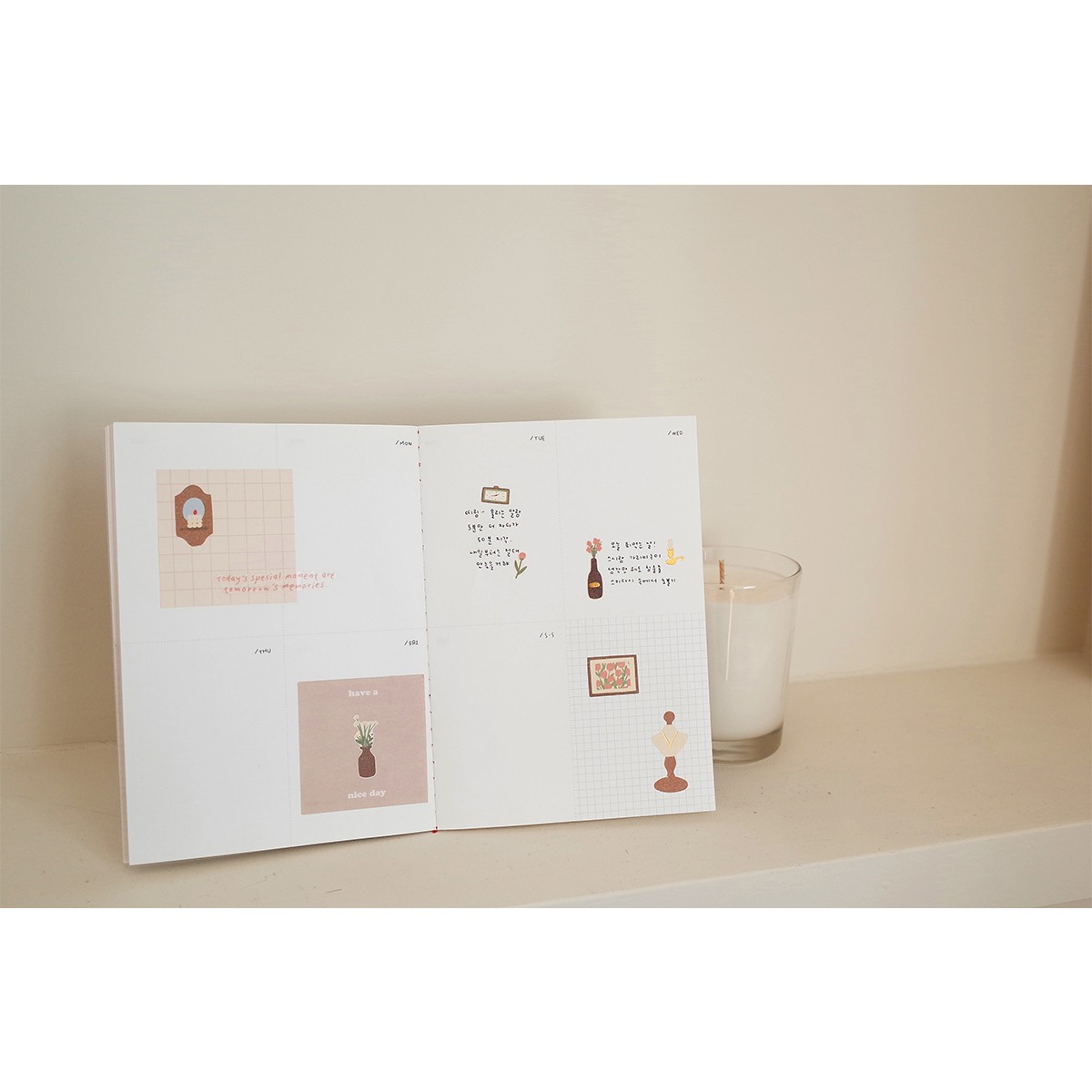 Suatelier Design Αυτοκόλλητα Daily Deco Vintage Mood