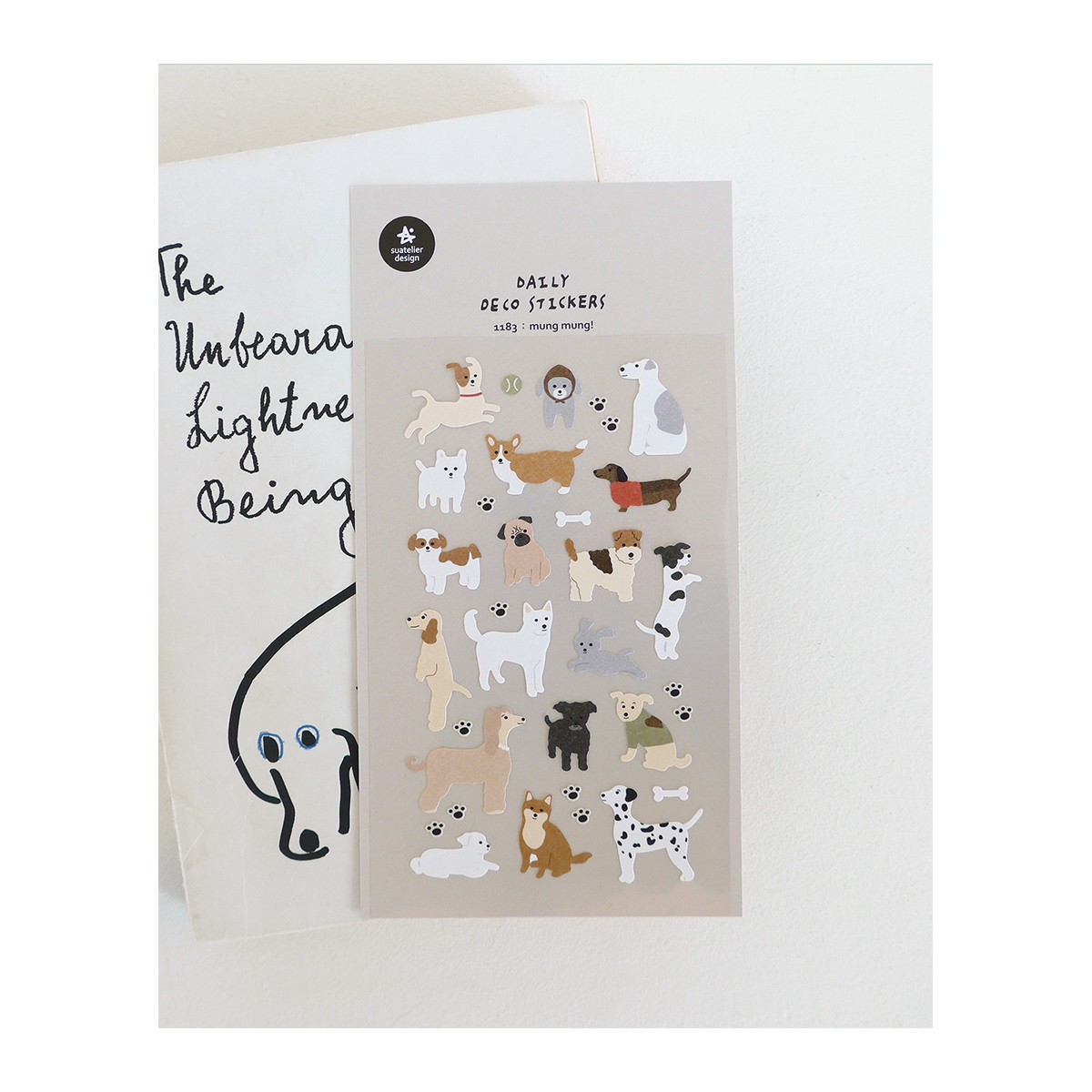 Suatelier Design Αυτοκόλλητα Daily Deco Mung Mung!