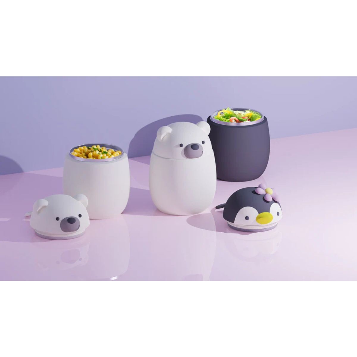 Asobu Penguin Φαγητοδοχείο Θερμός Bestie Foodie Asobu Penguin Φαγητοδοχείο Θερμός Bestie Foodie