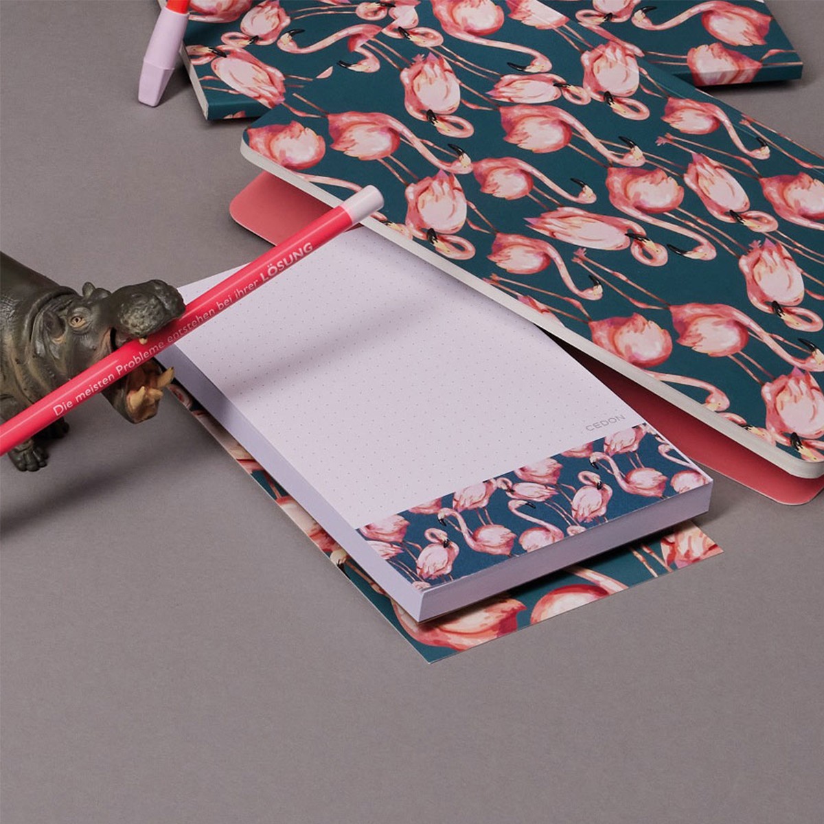Cedon Notepad Flamingo A6