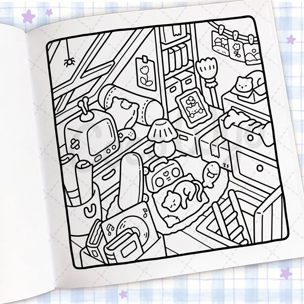 Coco Wyo Cozy Corner - Coloring Book