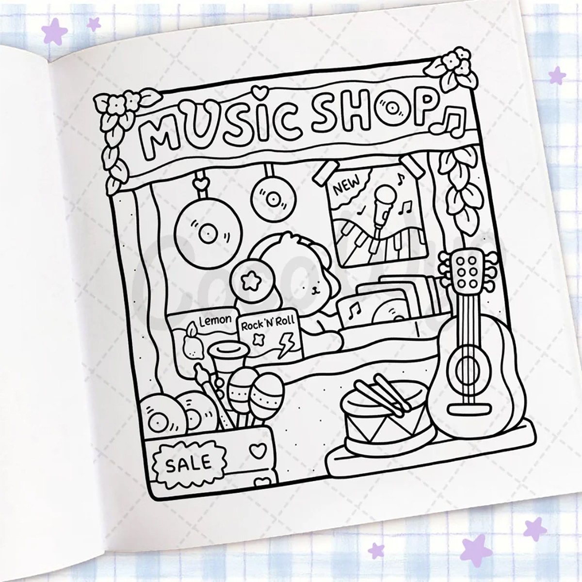 Coco Wyo Cozy Corner - Coloring Book