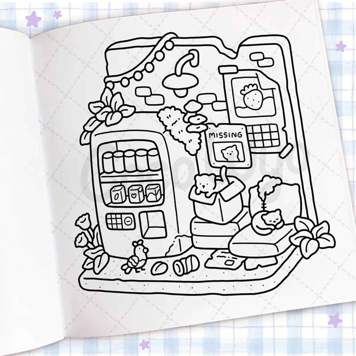 Coco Wyo Cozy Corner - Coloring Book