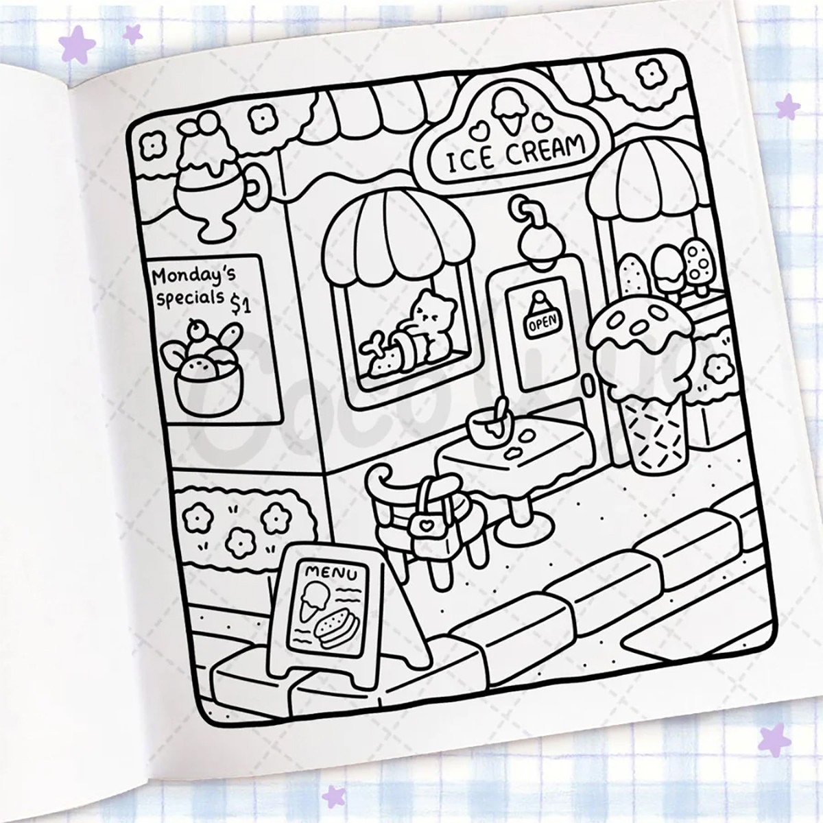 Coco Wyo Cozy Corner - Coloring Book