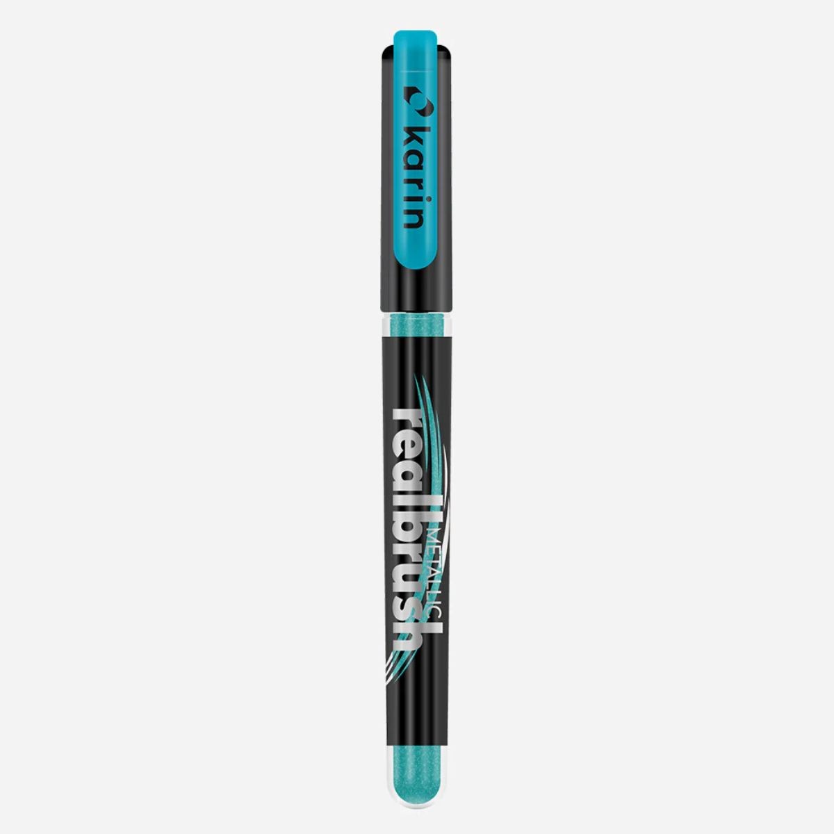 Karin Ακρυλικός Μαρκαδόρος RealBrush Metallic Blue 8505
