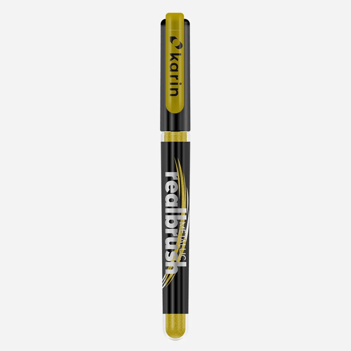 Karin Ακρυλικός Μαρκαδόρος RealBrush Metallic Gold 8595