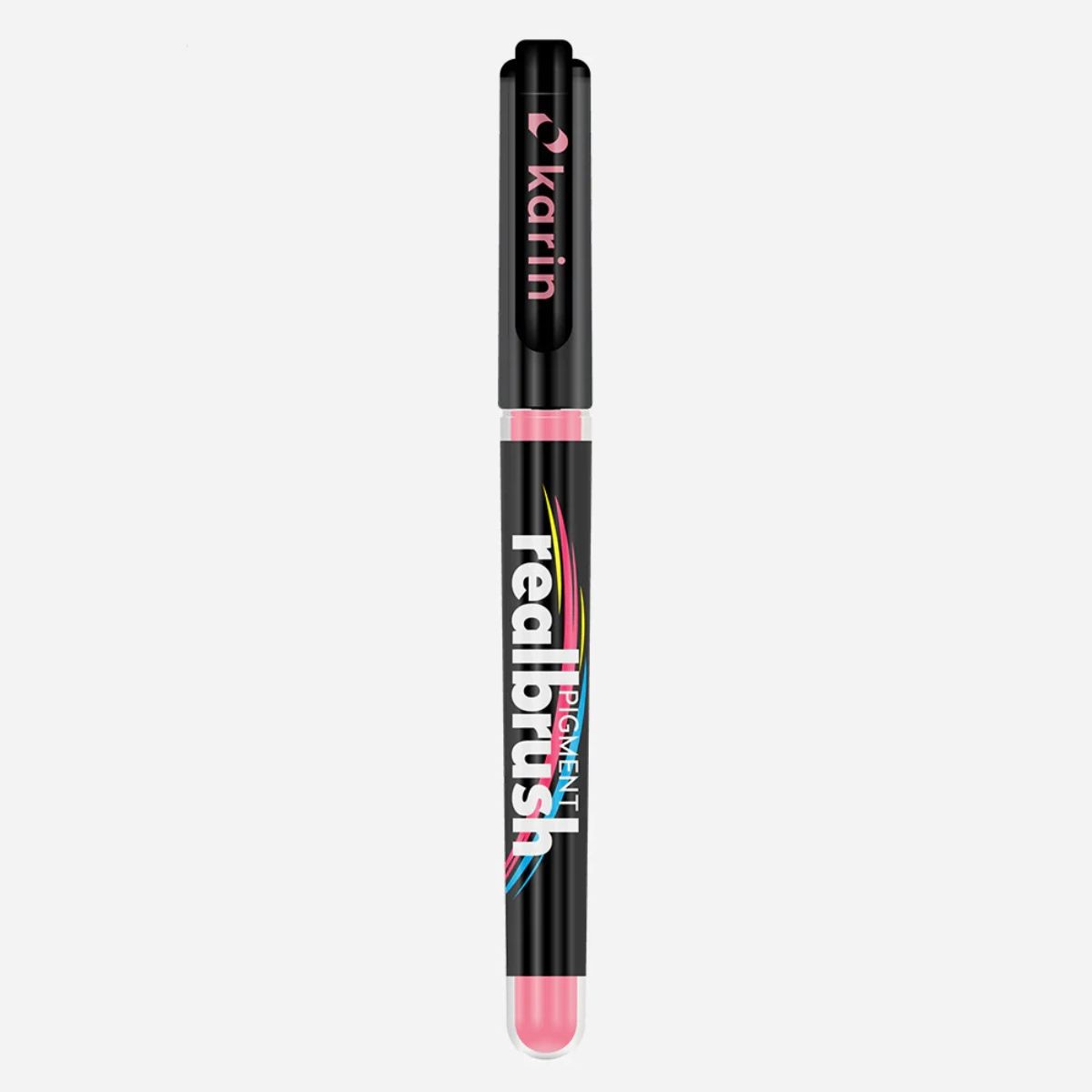 Karin Realbrush Pigment Μαρκαδόρος Rose Pink 183U