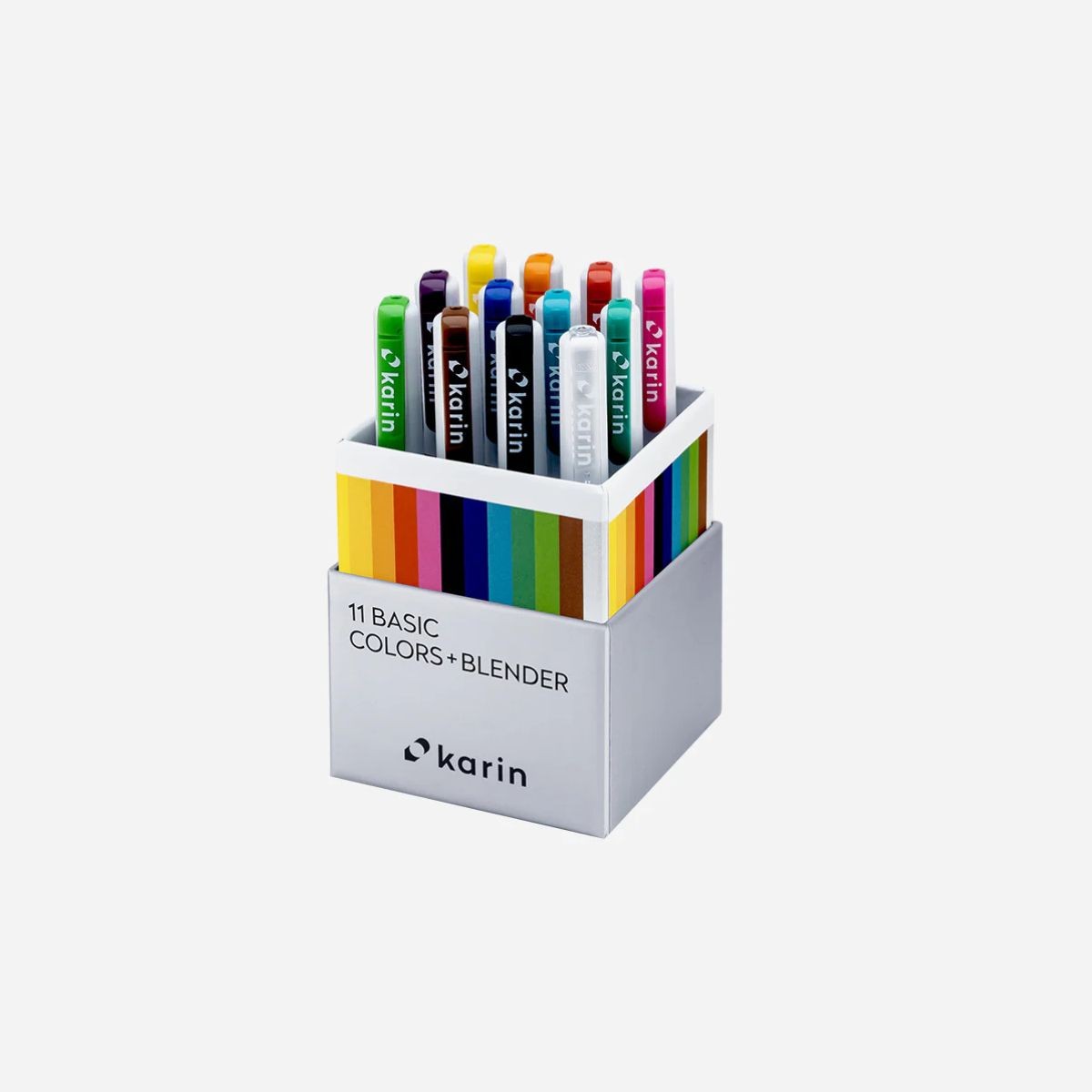 Karin Realbrush PRO Σετ 11+1 Μαρκαδόρων Νερού Basic Colors