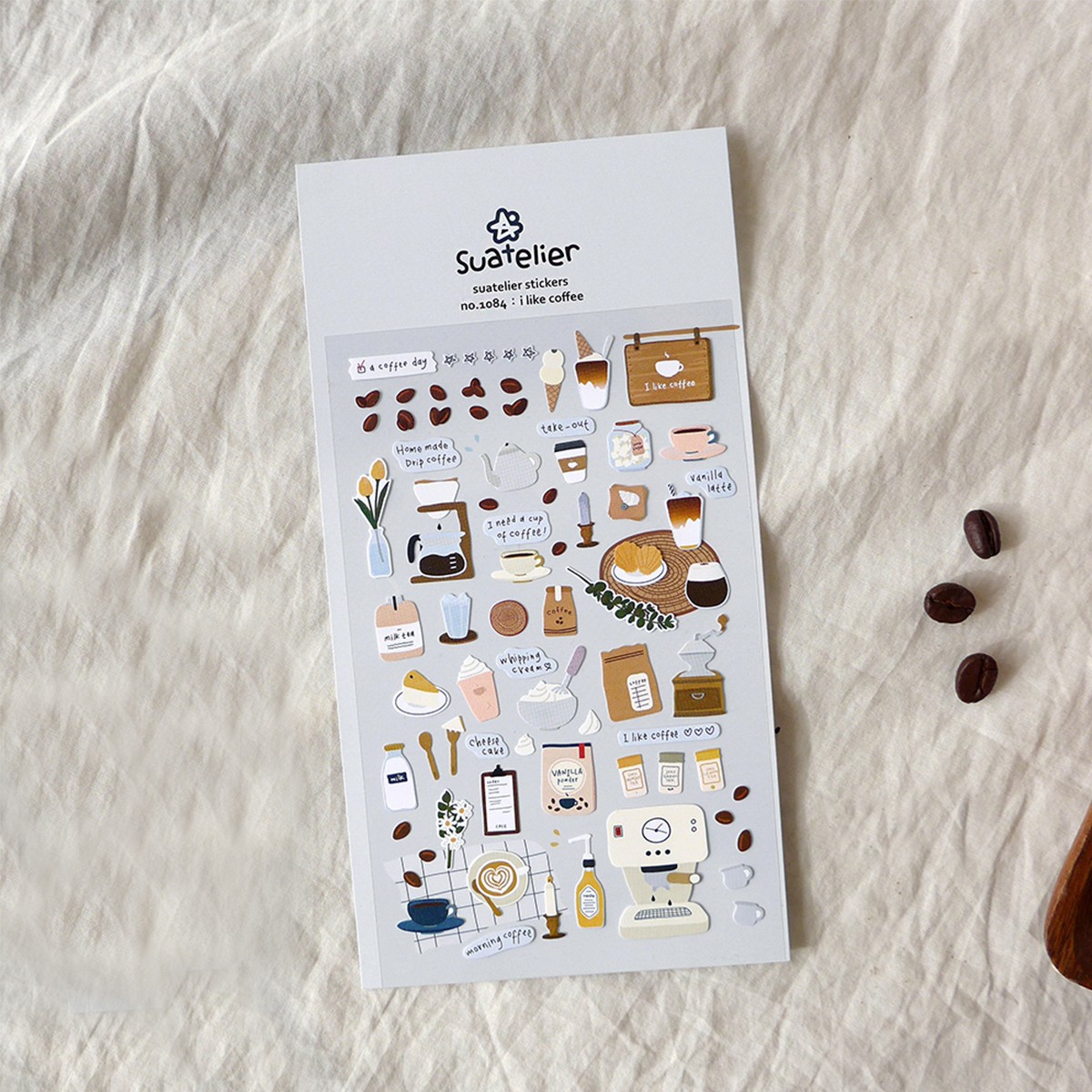 Suatelier Design Αυτοκόλλητα Daily Deco I like coffee