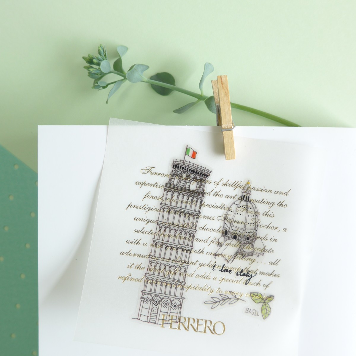 Suatelier Design Αυτοκόλλητα Daily Deco Roman Holiday