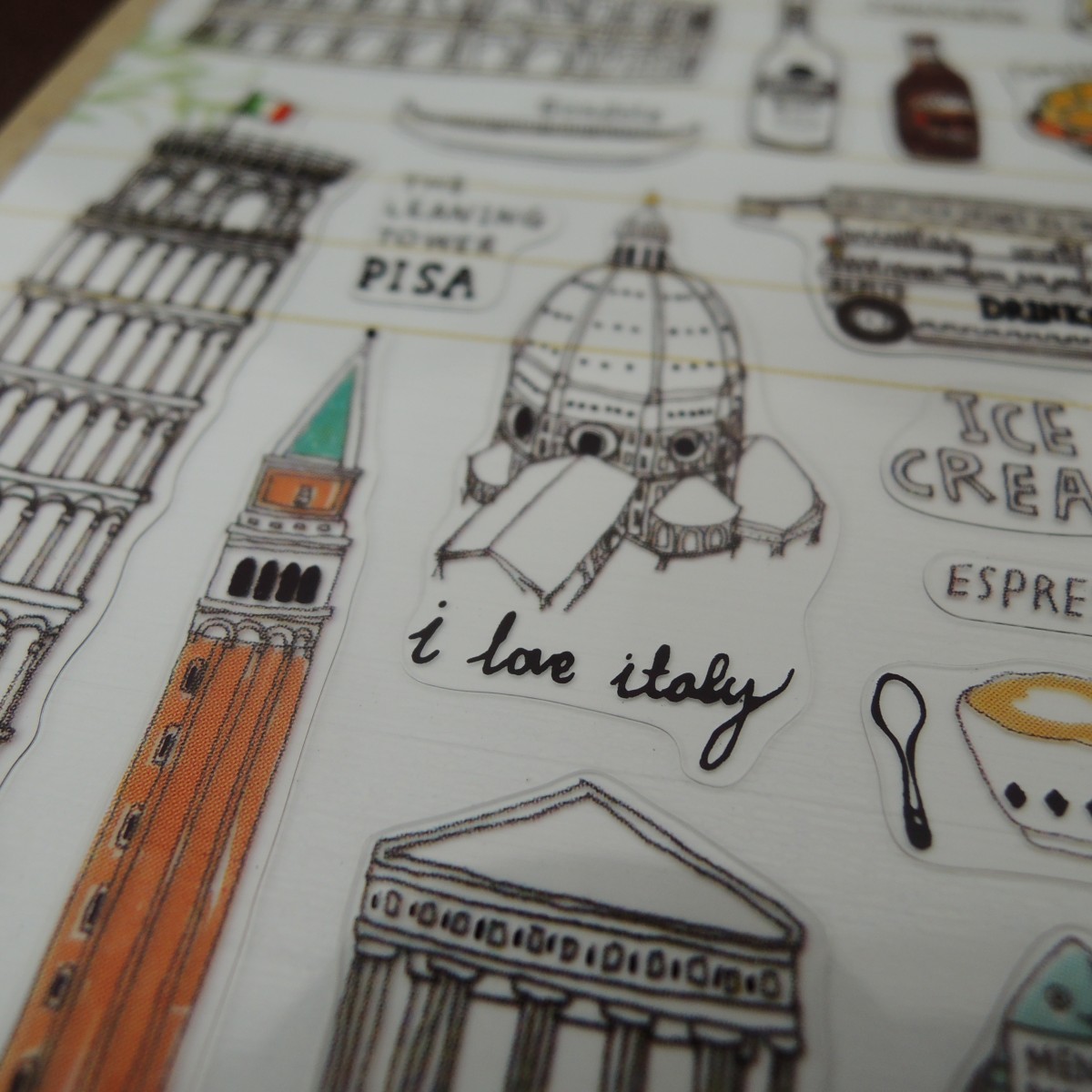 Suatelier Design Αυτοκόλλητα Daily Deco Roman Holiday