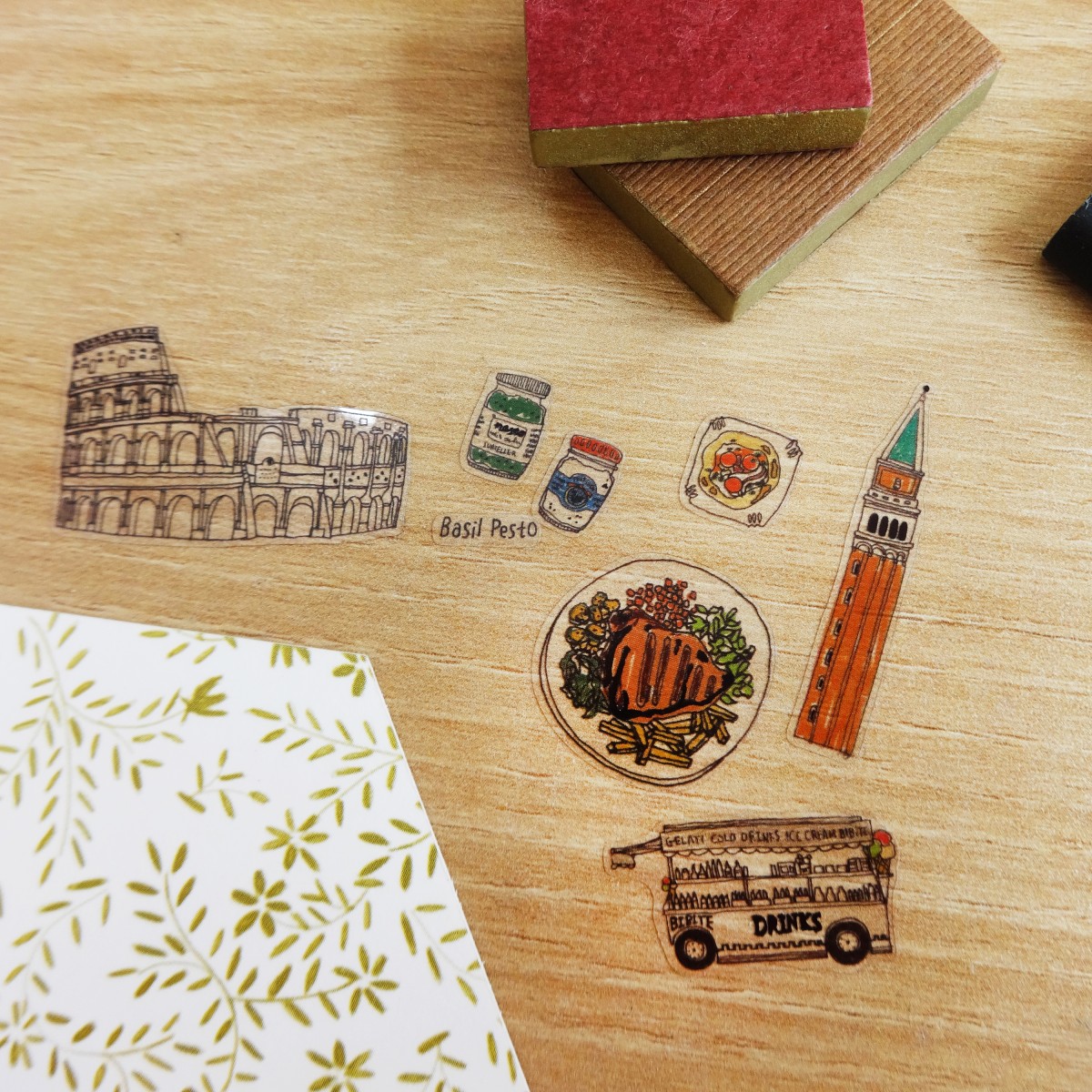 Suatelier Design Αυτοκόλλητα Daily Deco Roman Holiday