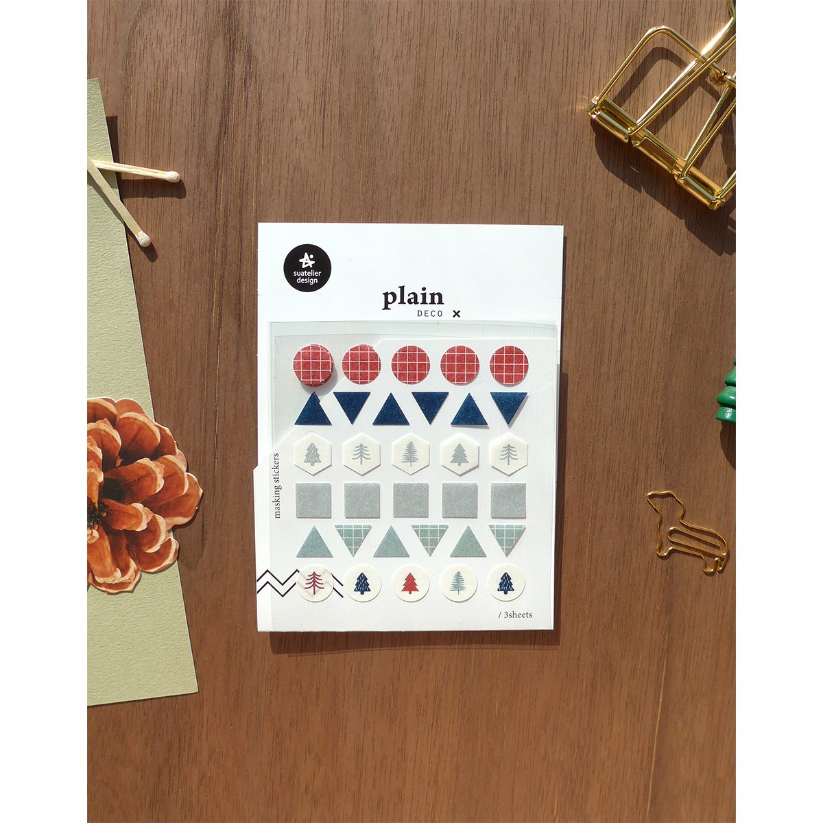 Suatelier Design Αυτοκόλλητα Plain 12