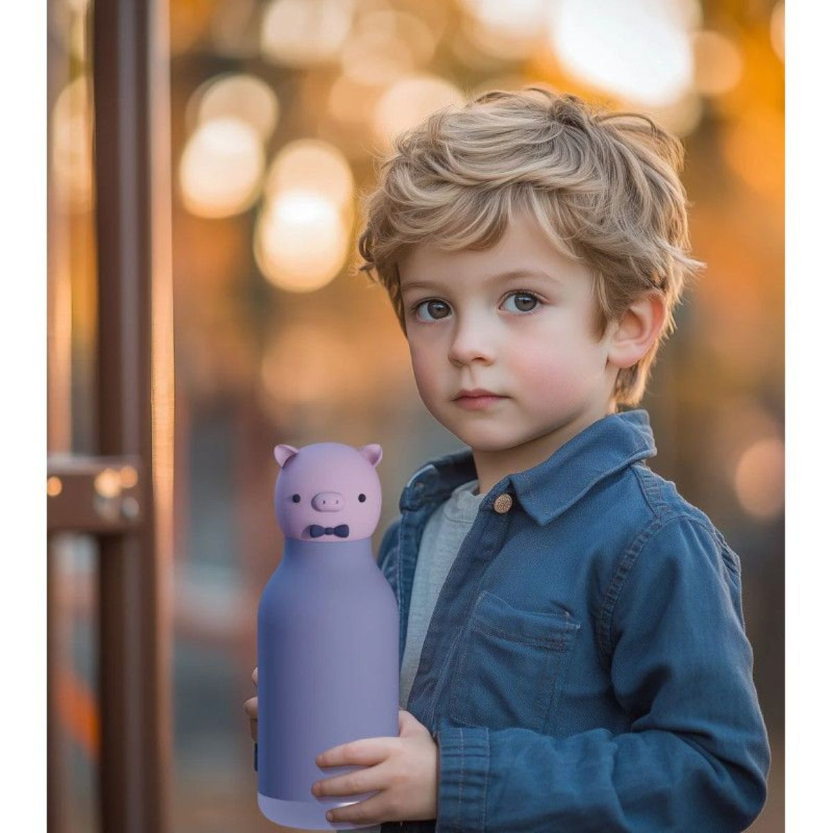 Asobu Piggy Bestie Θερμός Γουρουνάκι 450 ml