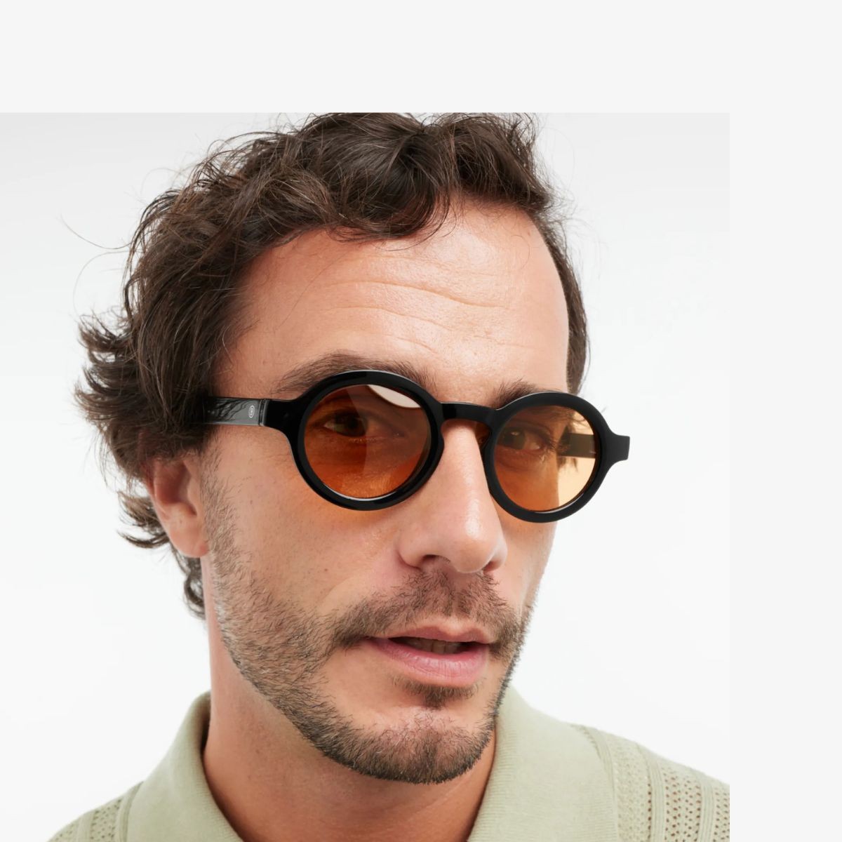 Barner Charles Glossy Γυαλιά Ηλίου Black Orange