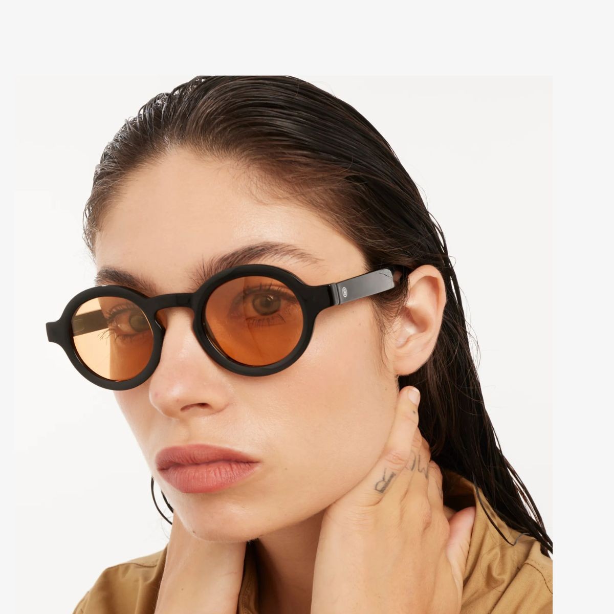 Barner Charles Glossy Γυαλιά Ηλίου Black Orange