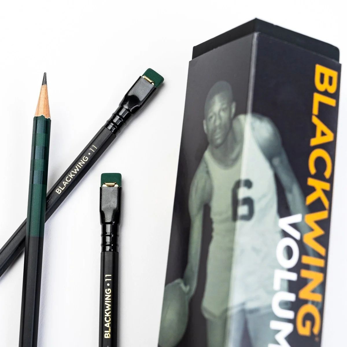 BLACKWING® Volume 11 Bill Russell Σετ 12 Ξύλινα Μολύβια με Γόμα