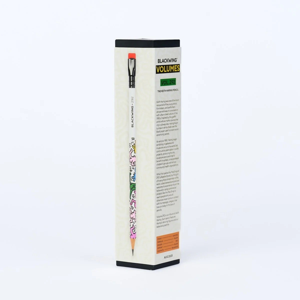 Blackwing Volume 292 Keith Haring Ξύλινα Μολύβια με Γόμα