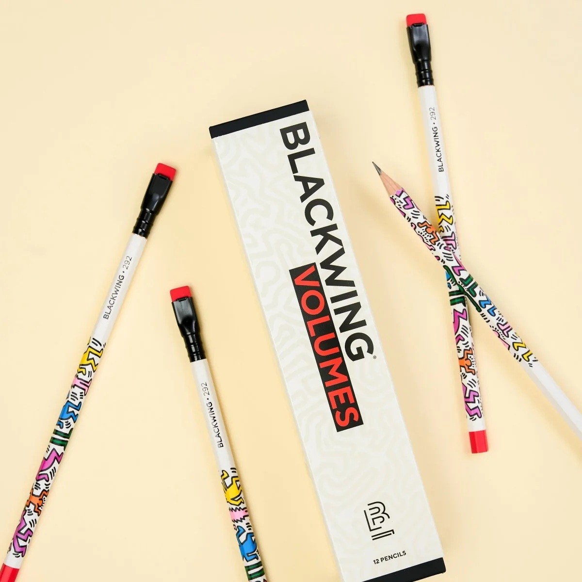 Blackwing Volume 292 Keith Haring Ξύλινα Μολύβια με Γόμα