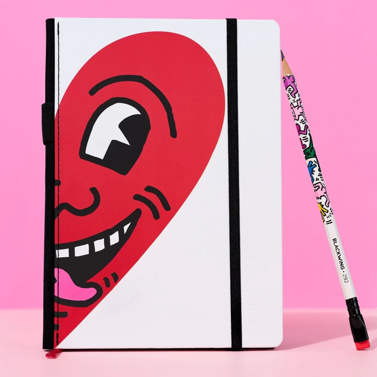 Blackwing Volume 292 Σημειωματάριο Keith Haring Smiling Heart