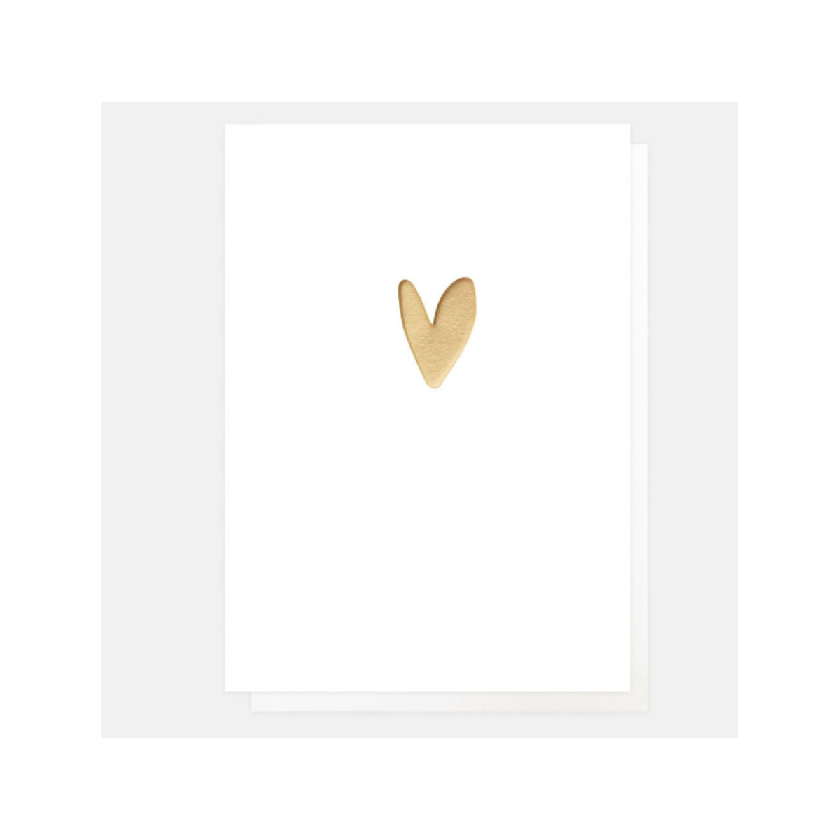 Caroline Gardner Ευχετήρια Κάρτα Gold Heart