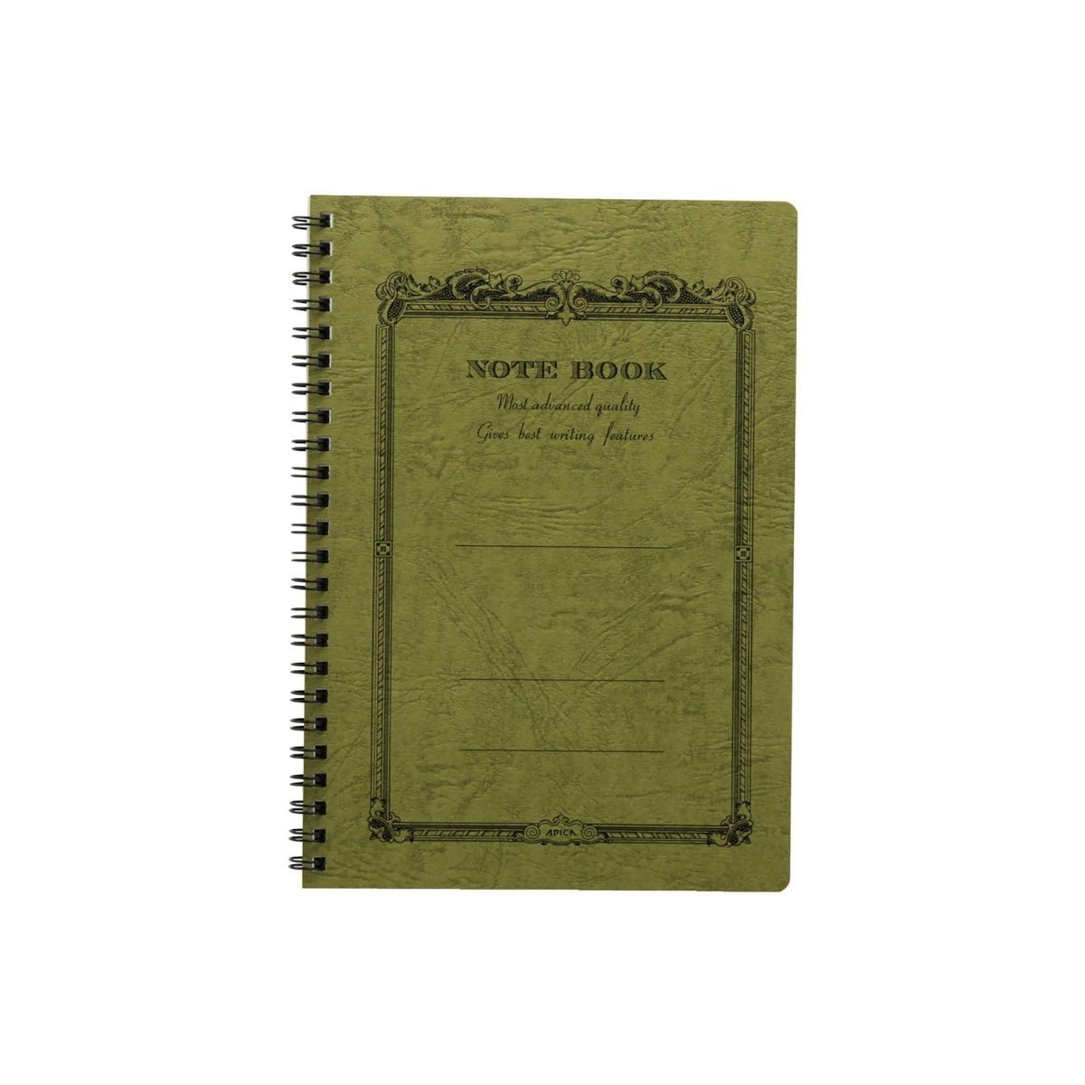 CD Note Twin Ring A5 Σημειωματάριο Olive (Kanran)