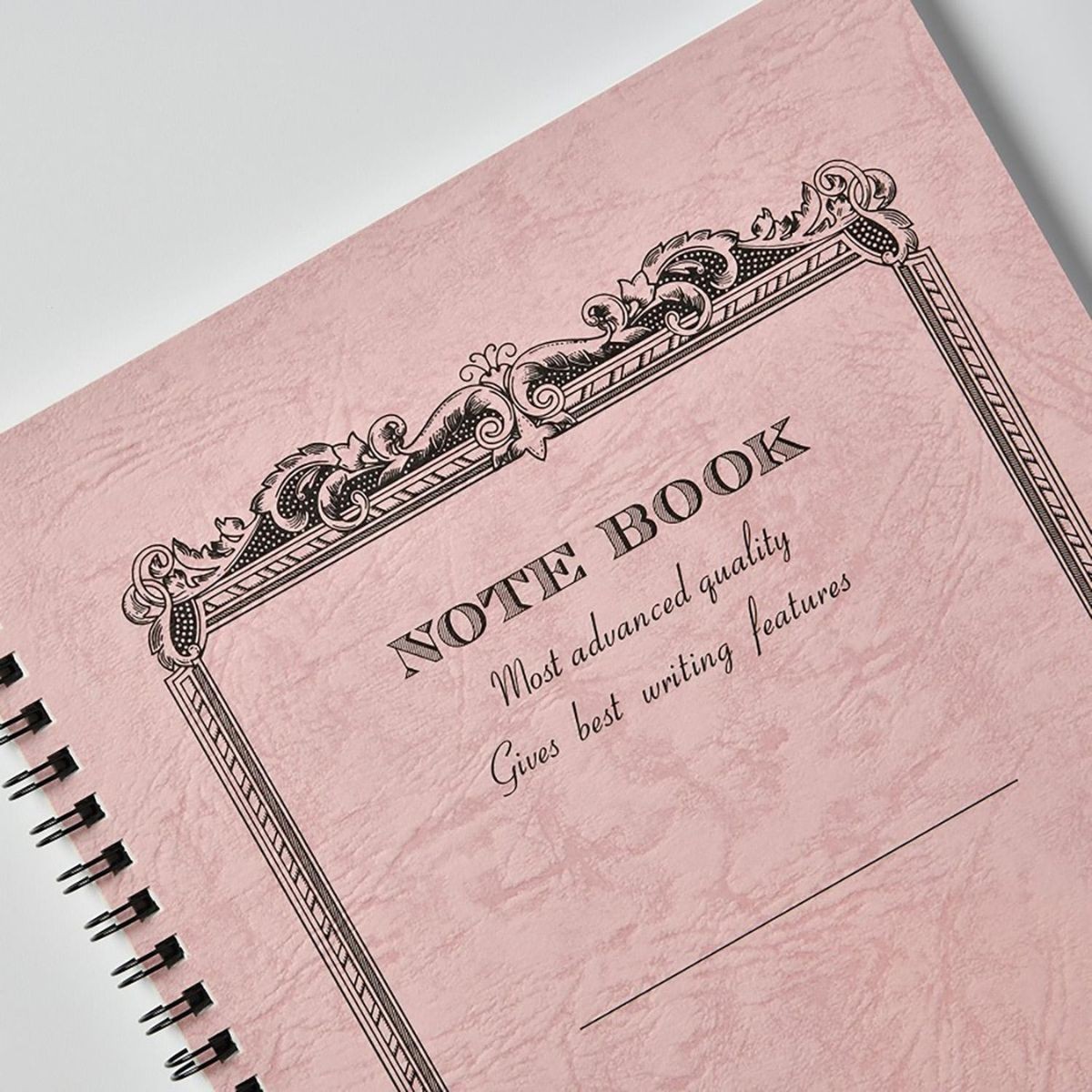 CD Note Twin Ring A5 Σημειωματάριο Peach (Momo)