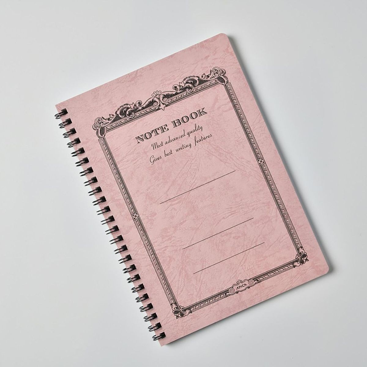CD Note Twin Ring A5 Σημειωματάριο Peach (Momo)