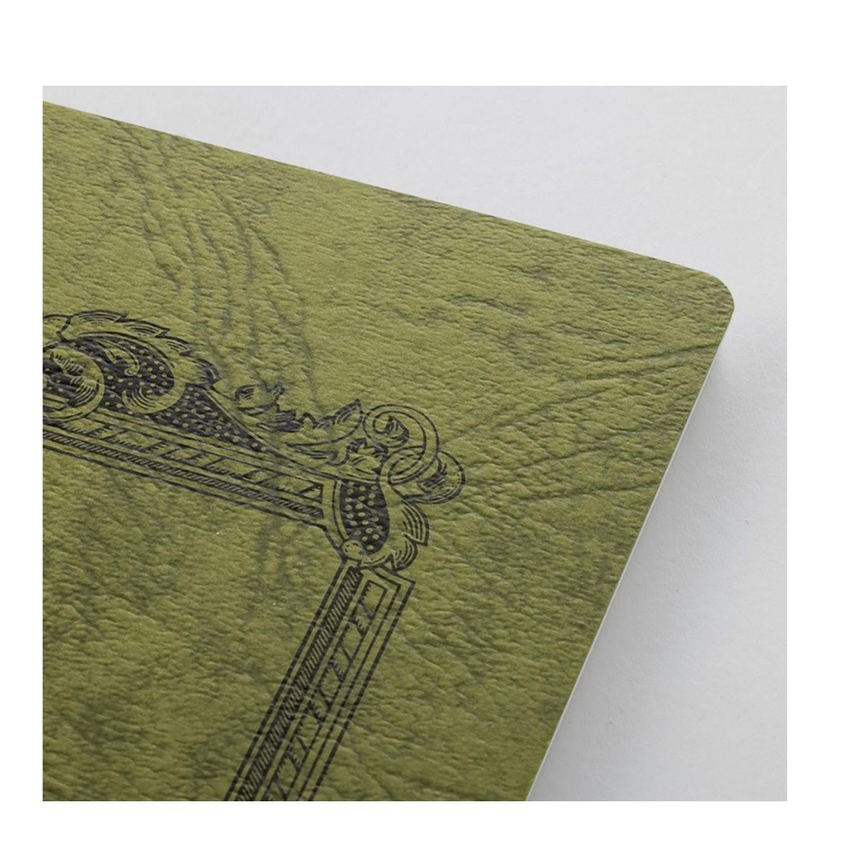 CD Note Twin Ring A6 Σημειωματάριο Olive (Kanran)