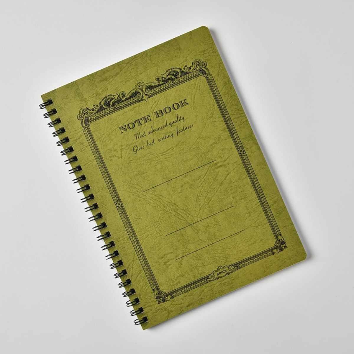 CD Note Twin Ring A6 Σημειωματάριο Olive (Kanran)
