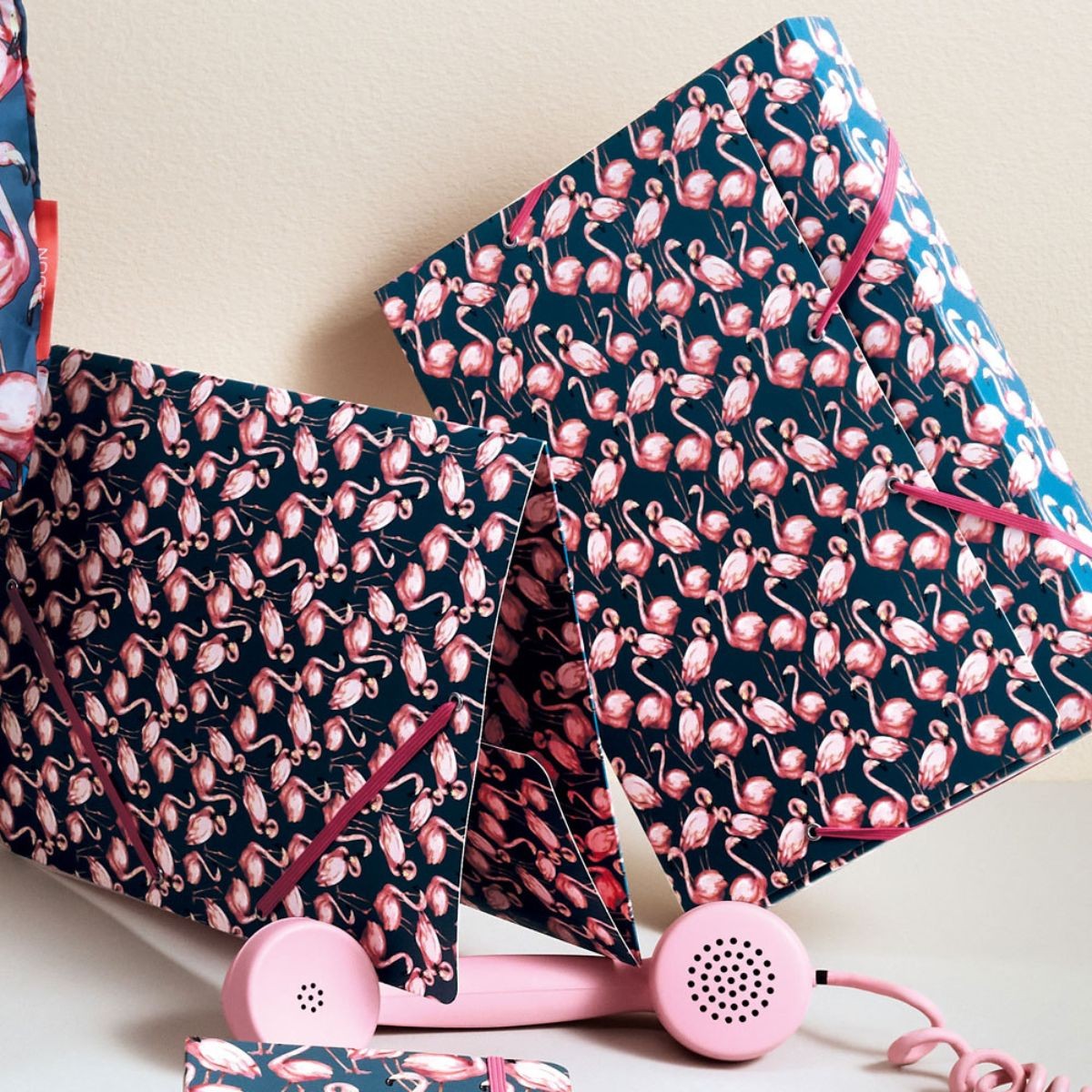 CEDON Φάκελος Α4 Deluxe Pink Flamingo