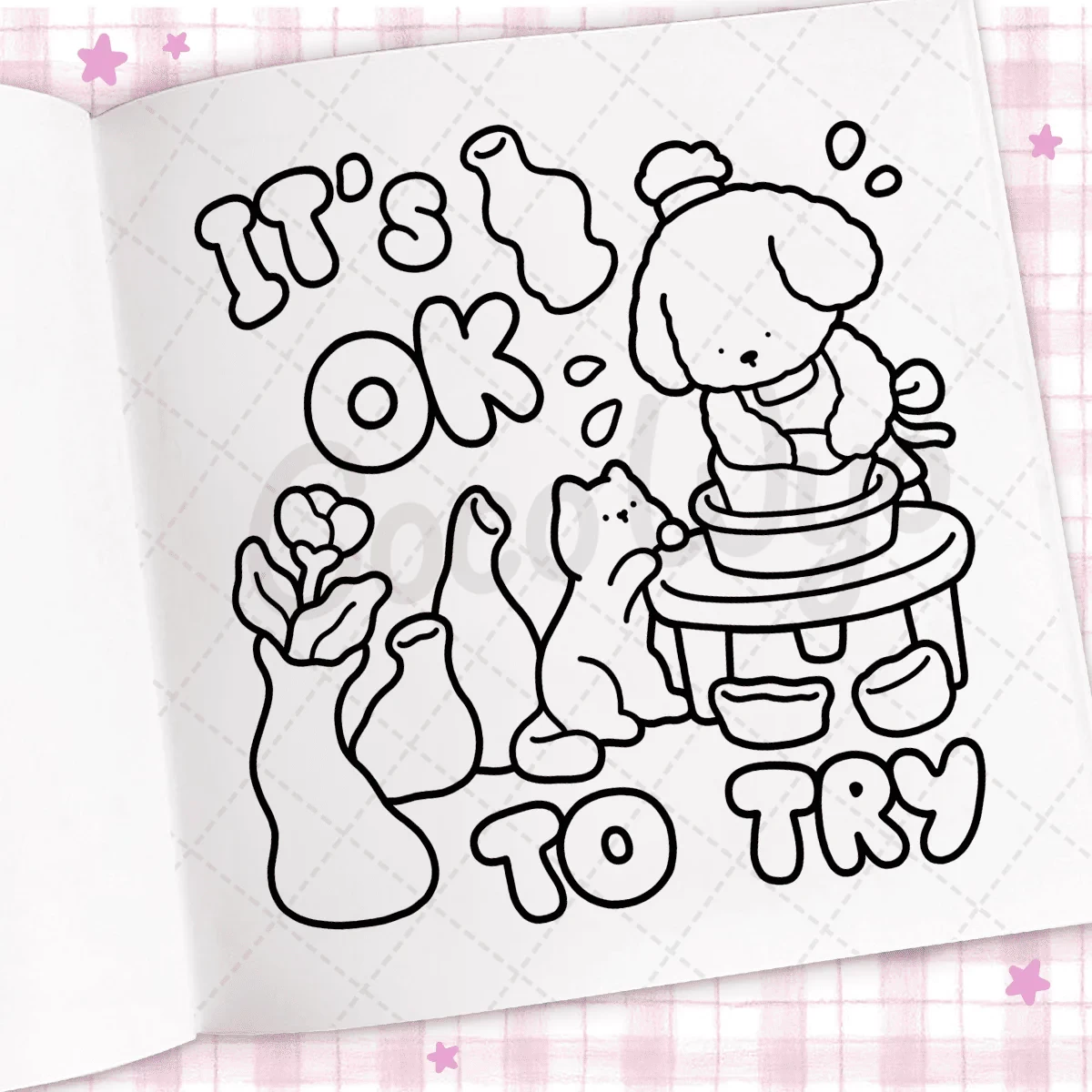 Coco Wyo Cozy Vibes - Coloring Book