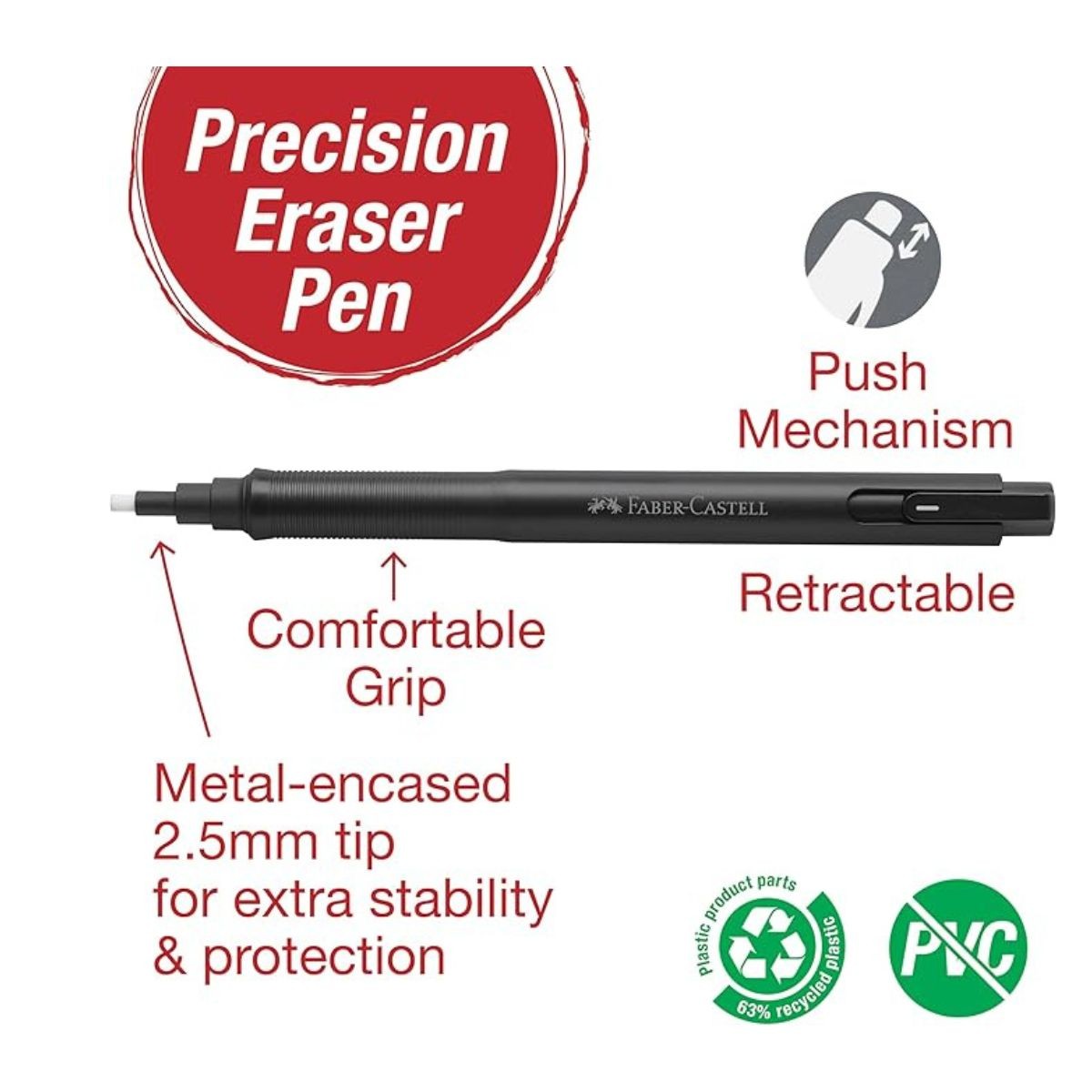 Faber Castell Γόμα Ακριβείας