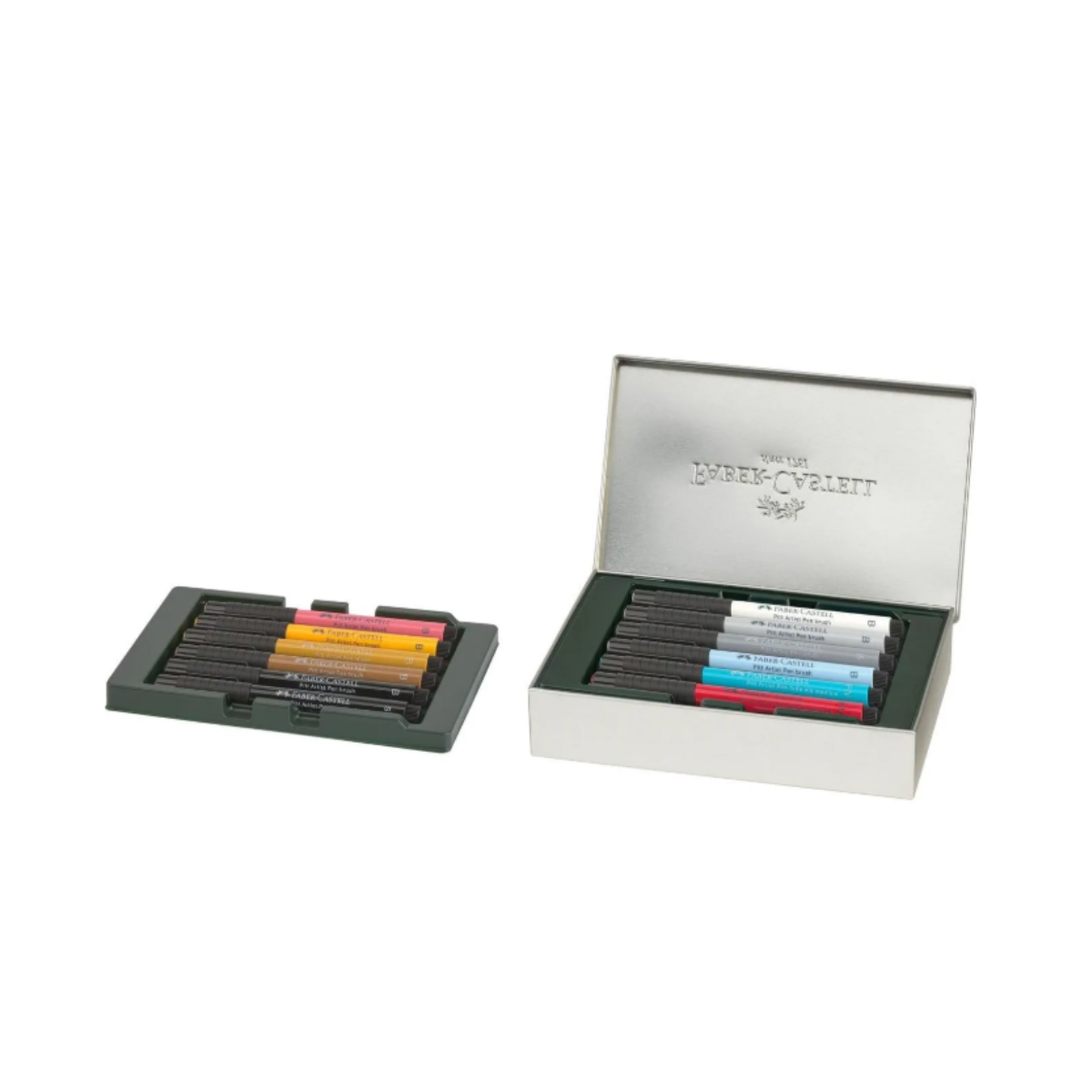 Faber Castell Σετ 12 Μαρκαδόροι Πινέλο Pitt Artist Pen London