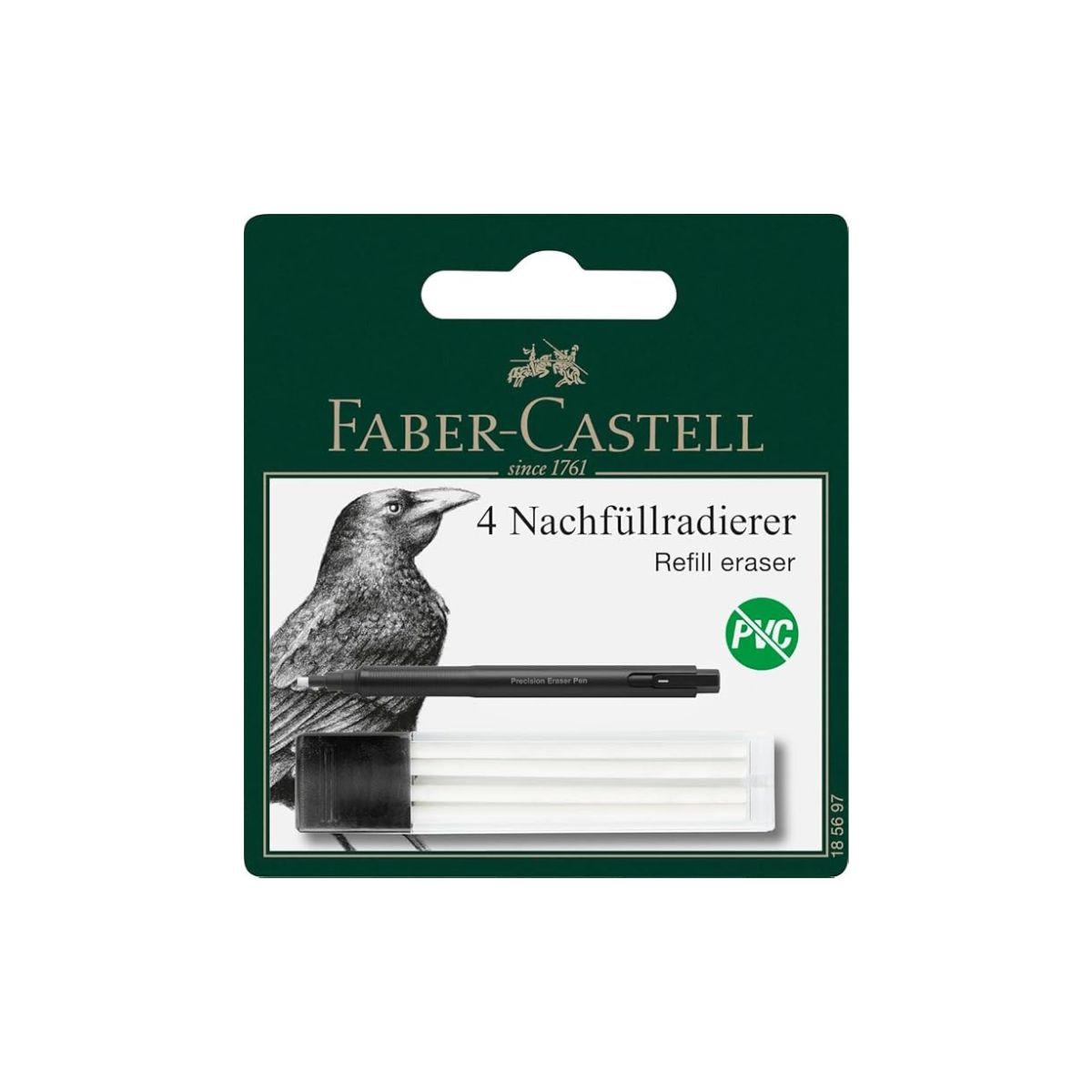 Faber Castell Σετ 4 Ανταλλακτικών Γομών