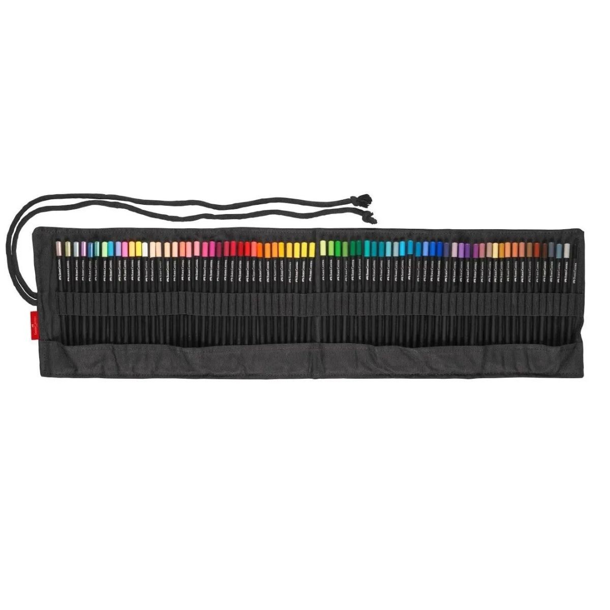 Faber-Castell Σετ 72 Ξυλομπογιές Black Edition
