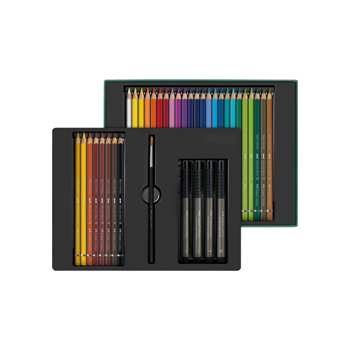Faber Castell Σετ Υδατοδιαλυτών Χρωμάτων Albrecht Durer & Pitt Artist Pens 37τεμ