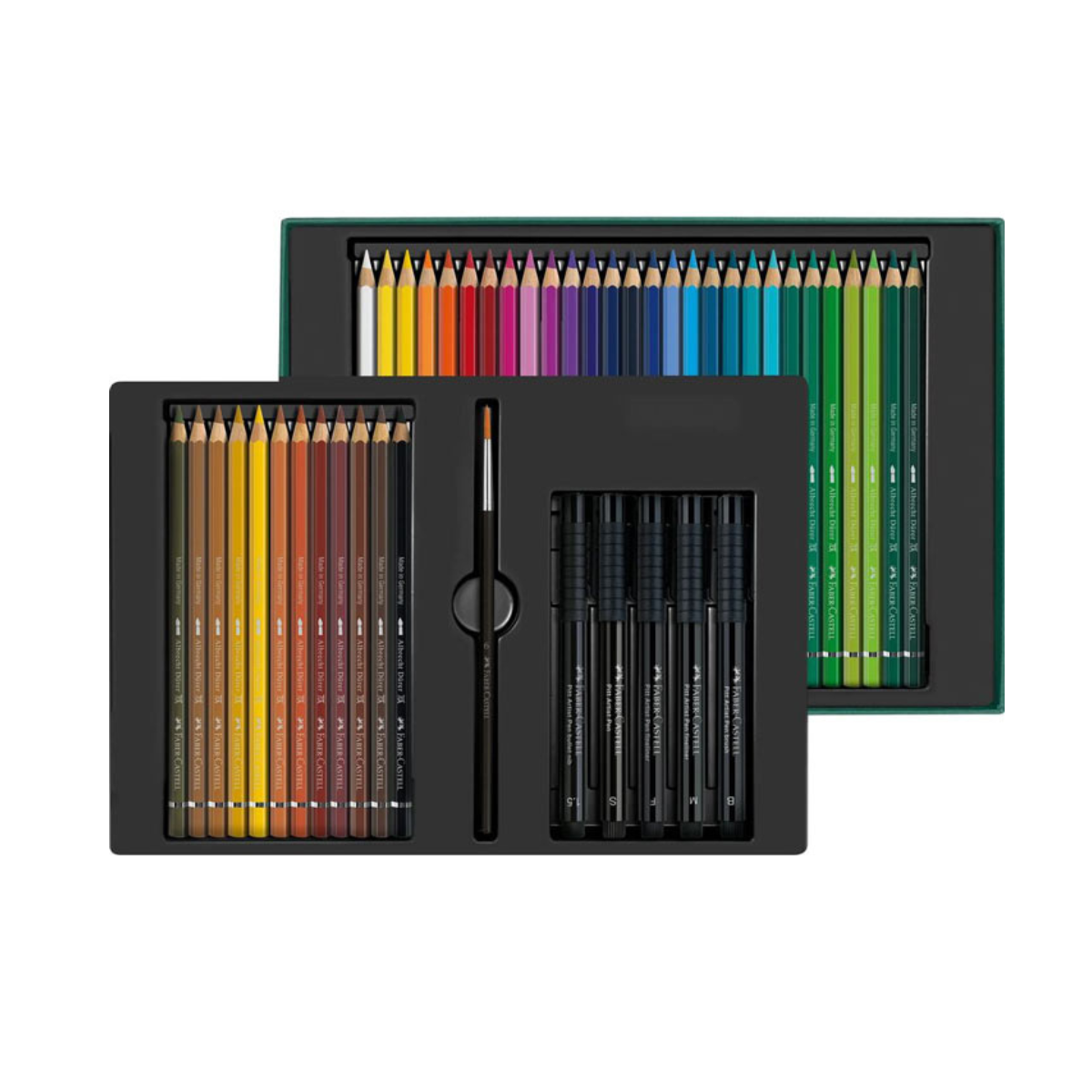 Faber Castell Σετ Υδατοδιαλυτών Χρωμάτων Albrecht Durer & Pitt Artist Pens 46τεμ
