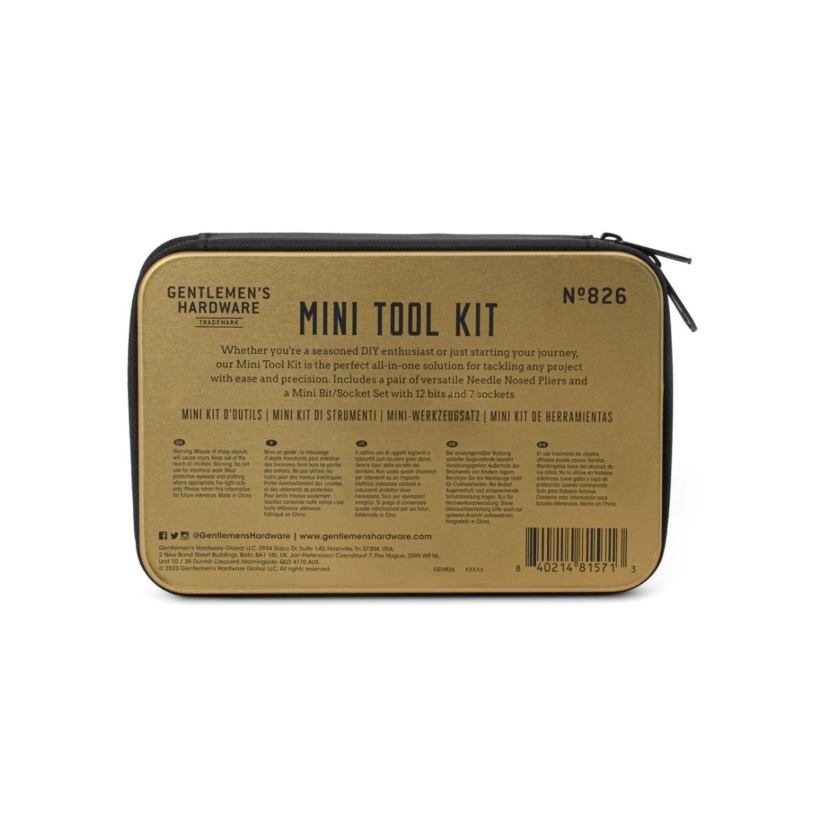 Gentlemen’s Hardware Mini Tool Kit