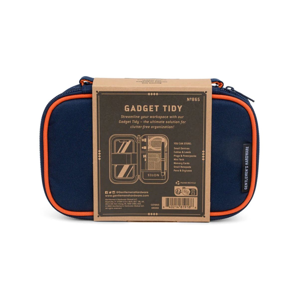 Gentlemen’s Hardware Τσαντάκι Οργάνωσης Tech Tidy Case