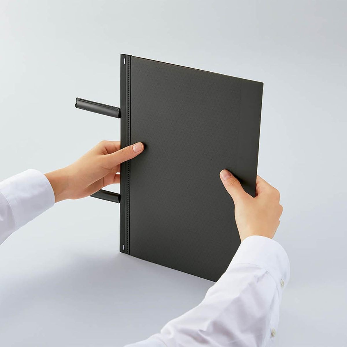 Kokuyo Φάκελος Clip Note Bizrack A4 - Olive Green