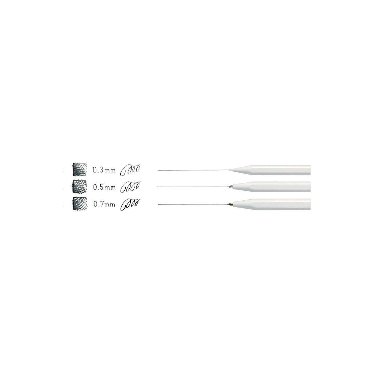 Kokuyo Good Tools Μηχανικό Μολύβι GT 0.5mm Λευκό